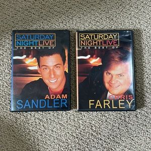 SNL Adam Sandler and Chris Farley DVDs